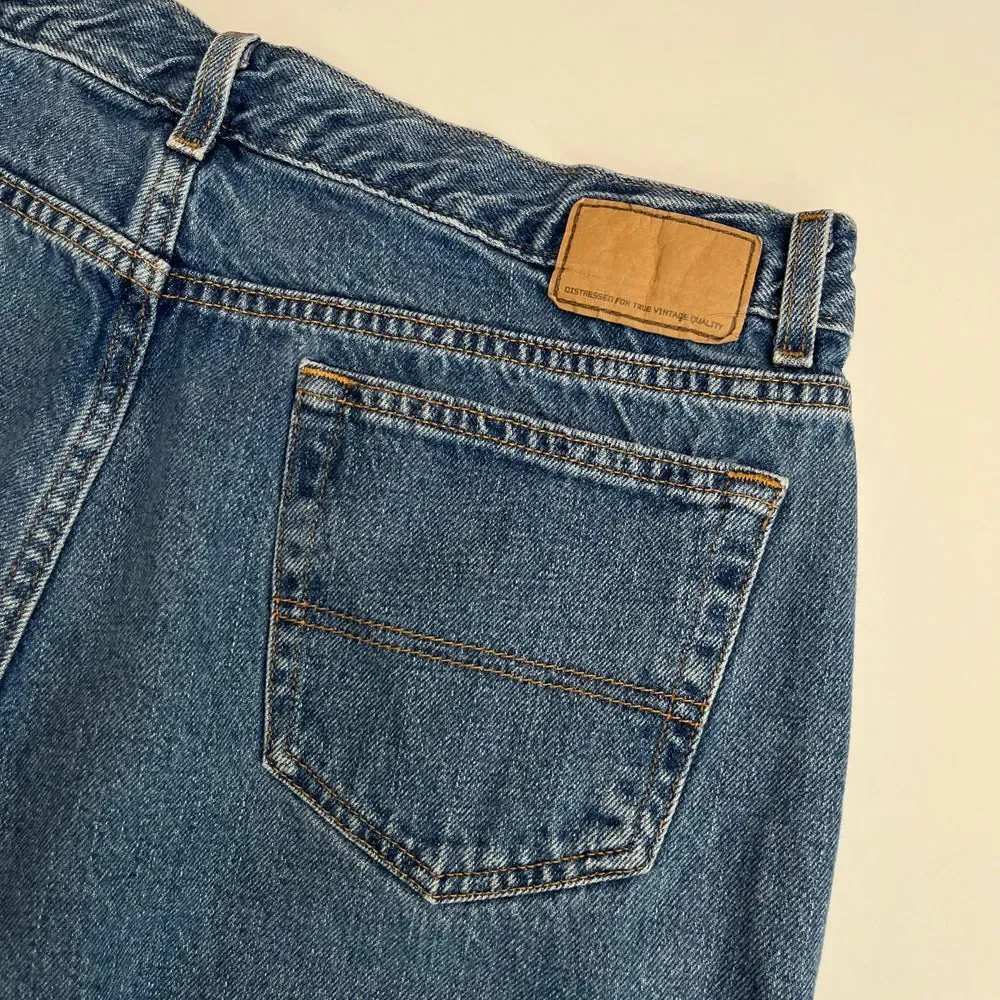Urban‎ Pipeline Mens Jeans, Y2K Style Mens Jeans, Urban Pipeline Blue Denim 31